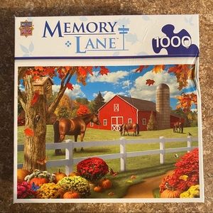 Fall Farm 1000 Piece Puzzle